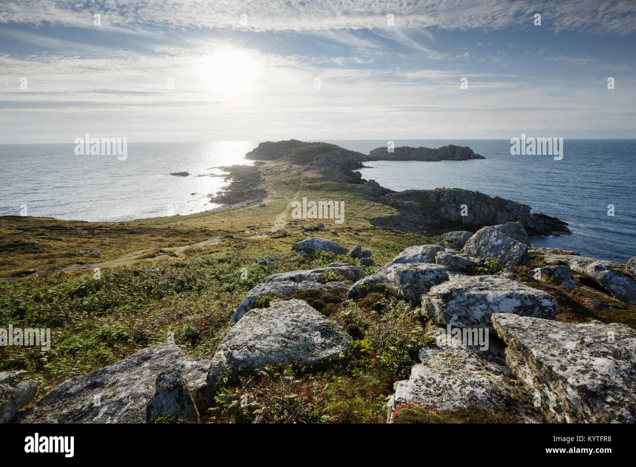Shipman Head. Bryher. Isles of Scilly. Cornwall. UK. Stock Photo