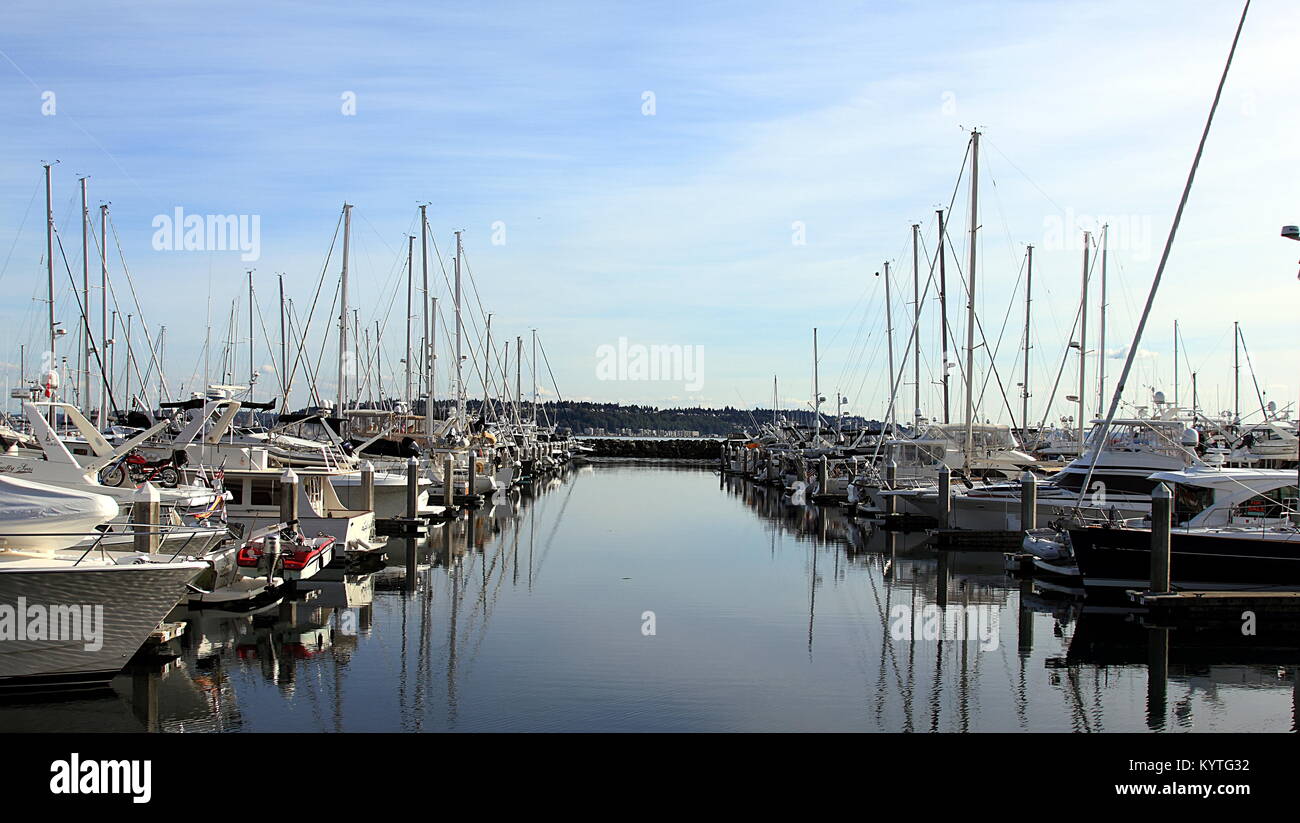 Everett, Washington, September 7, 2015 A nice and sunny day at the