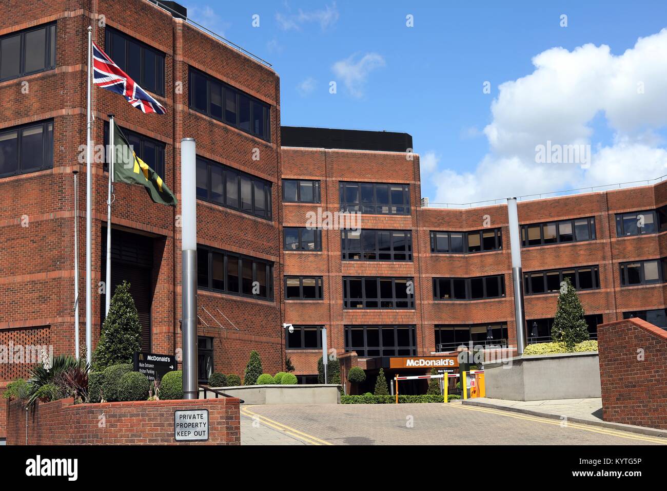 Pic shows: McDonald's head office HQ London picture by Gavin Rodgers/  Pixel8000 Stock Photo - Alamy