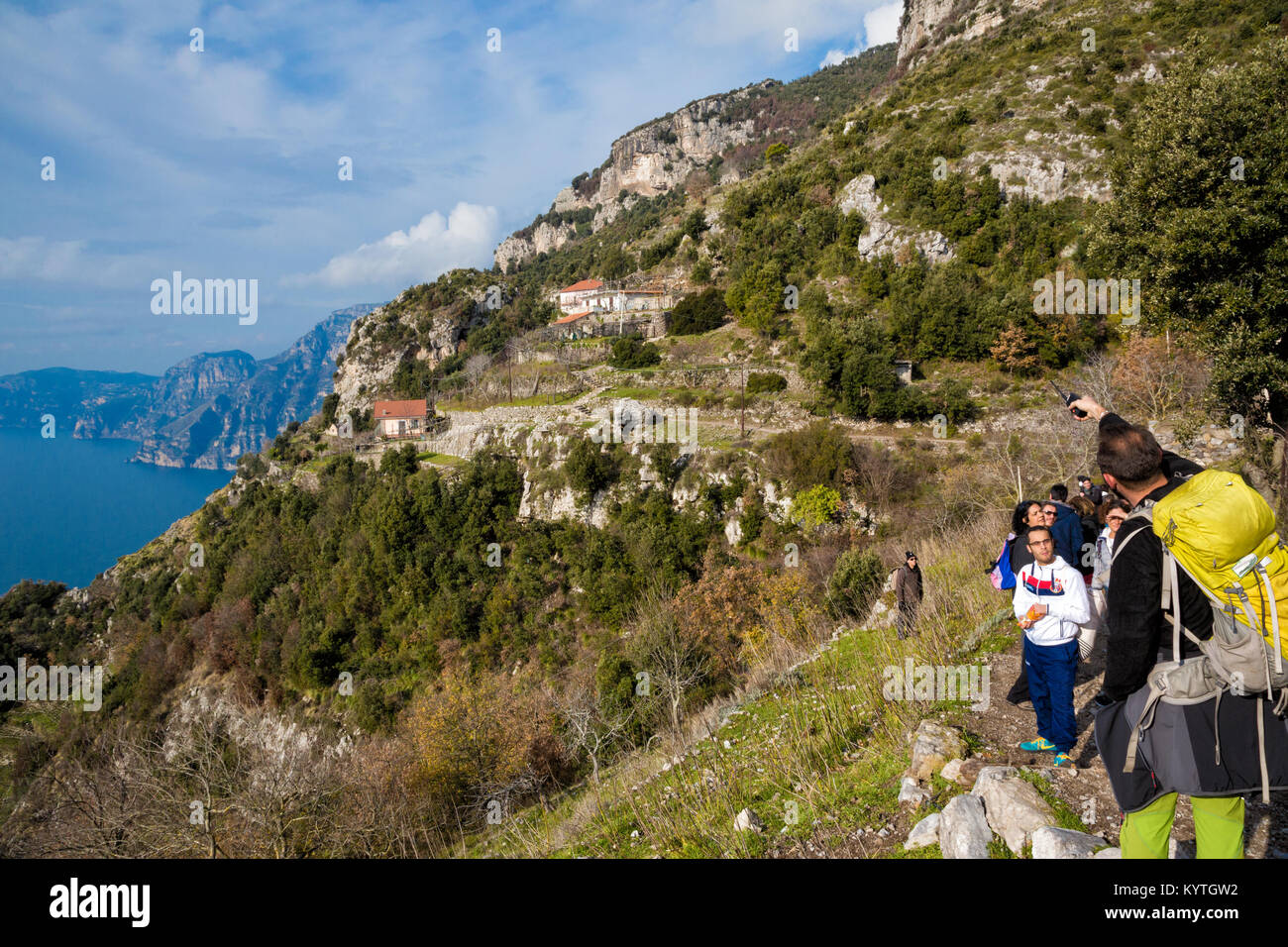 Sentiero Degli Dei (Italy) - Trekking Route From Agerola To Nocelle In ...