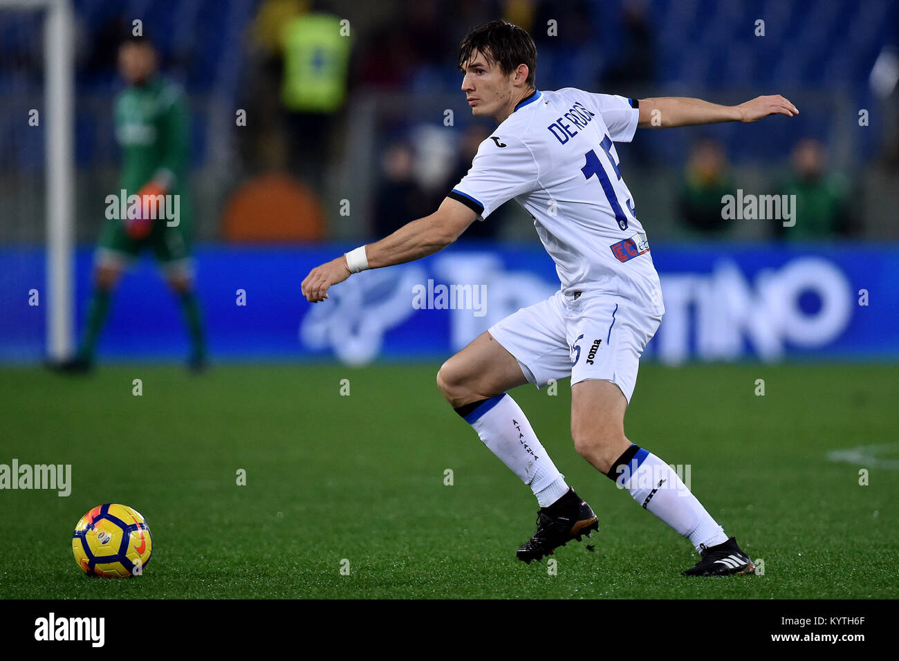 Marten De Roon Atalanta Roma 06-01-2018 Stadio Olimpico Football Stock  Photo - Alamy