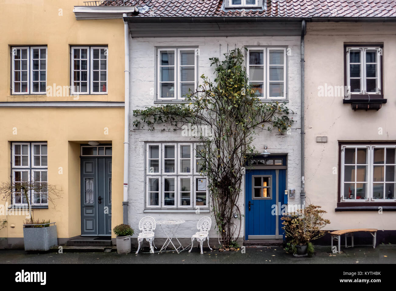 Old traditional homes in Lübeck, Germany Stock Photo Alamy