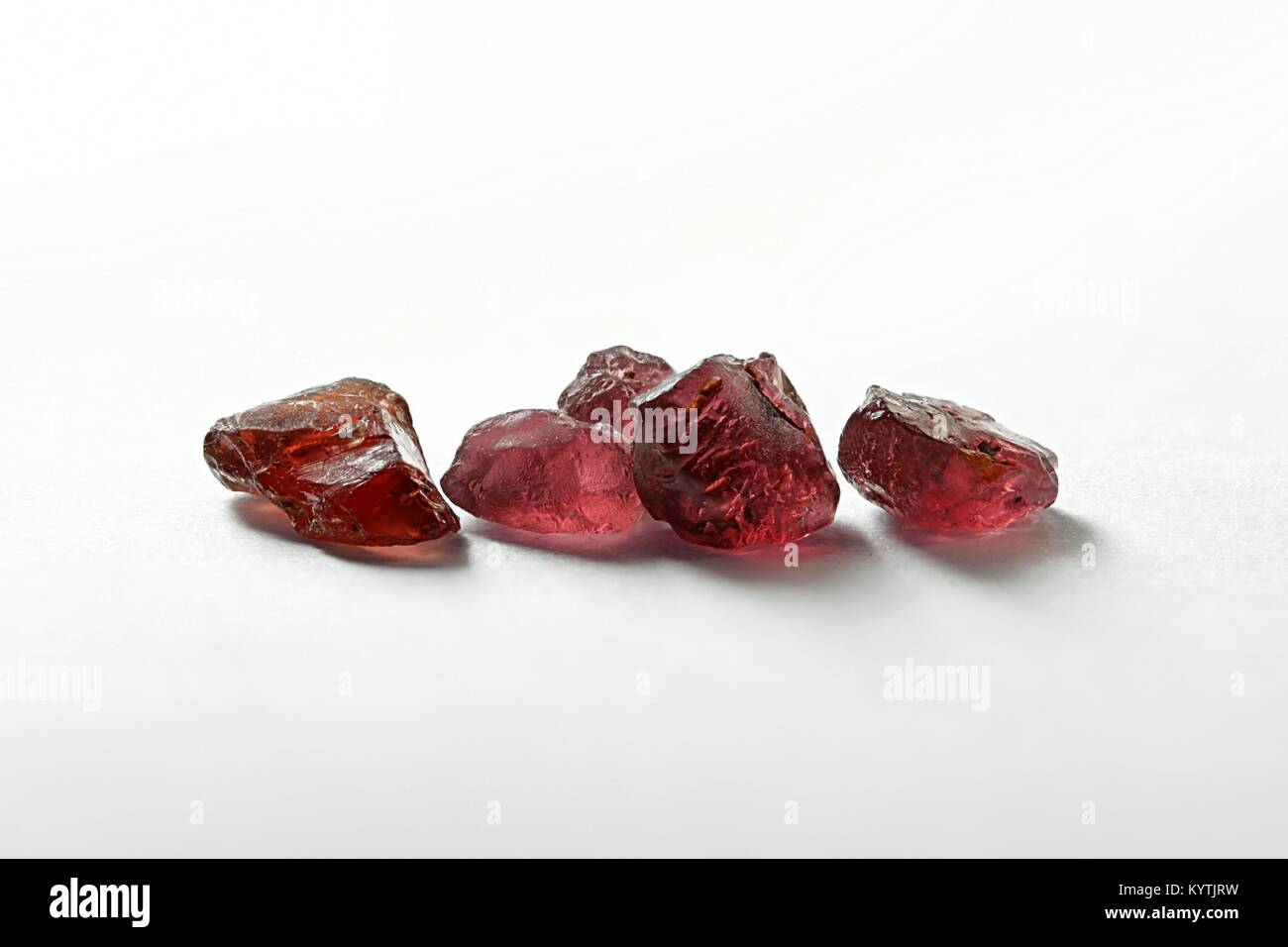 Raw Garnet Crystal by Science Photo Library