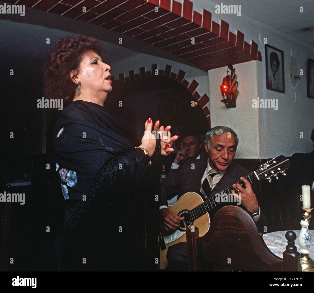 Fado Singer Fado guitar player hi-res stock photography and images - Alamy