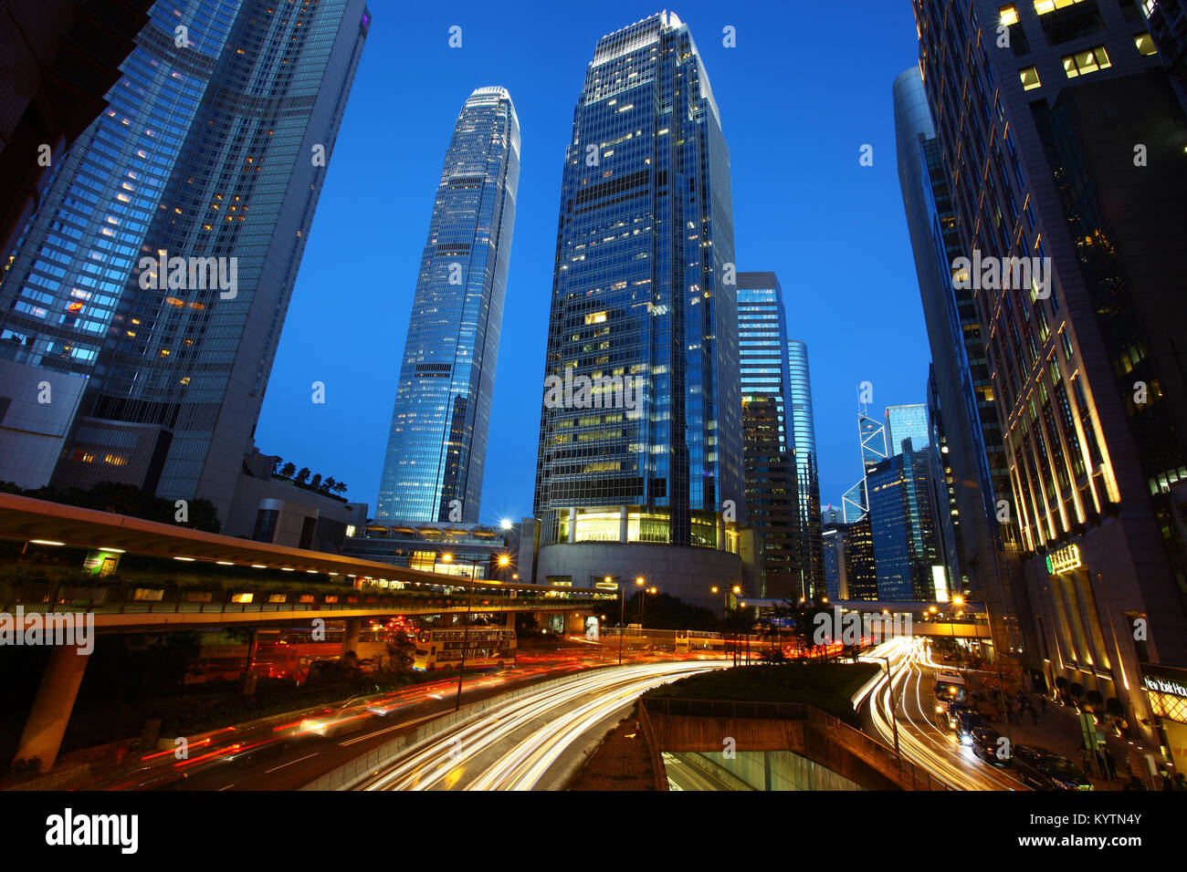 Hong Kong Central Stock Photo Alamy