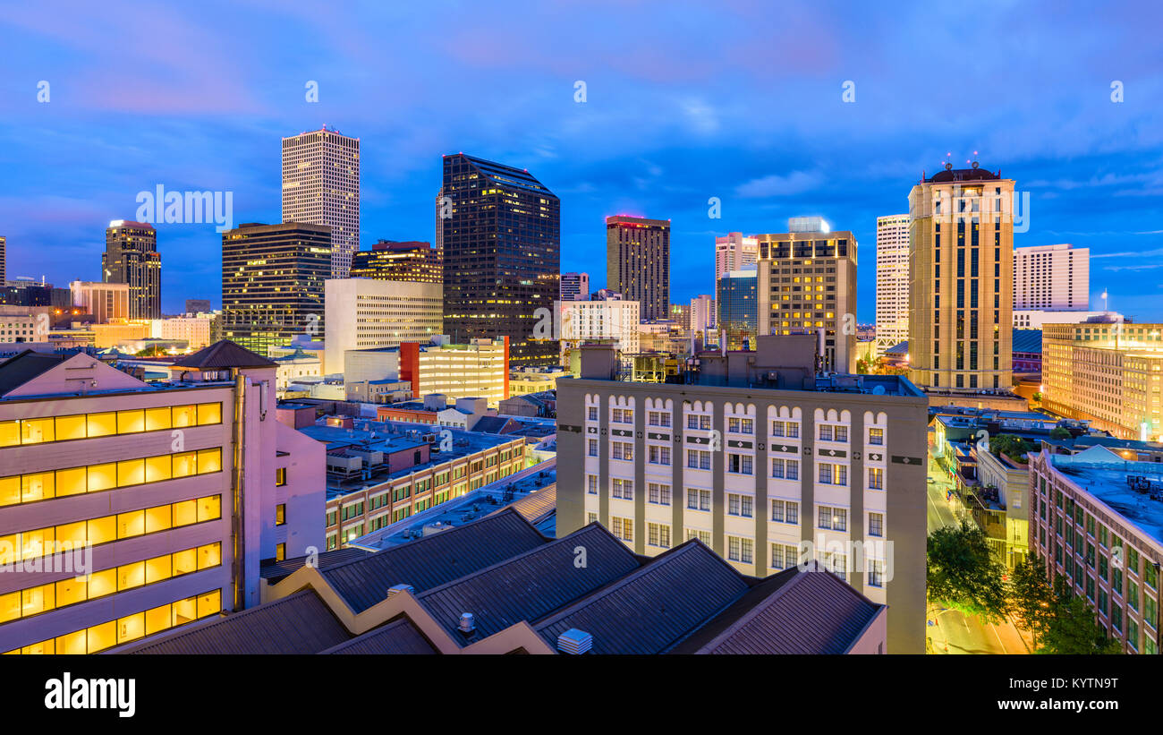 New Orleans, Louisiana, USA skyline Stock Photo Alamy