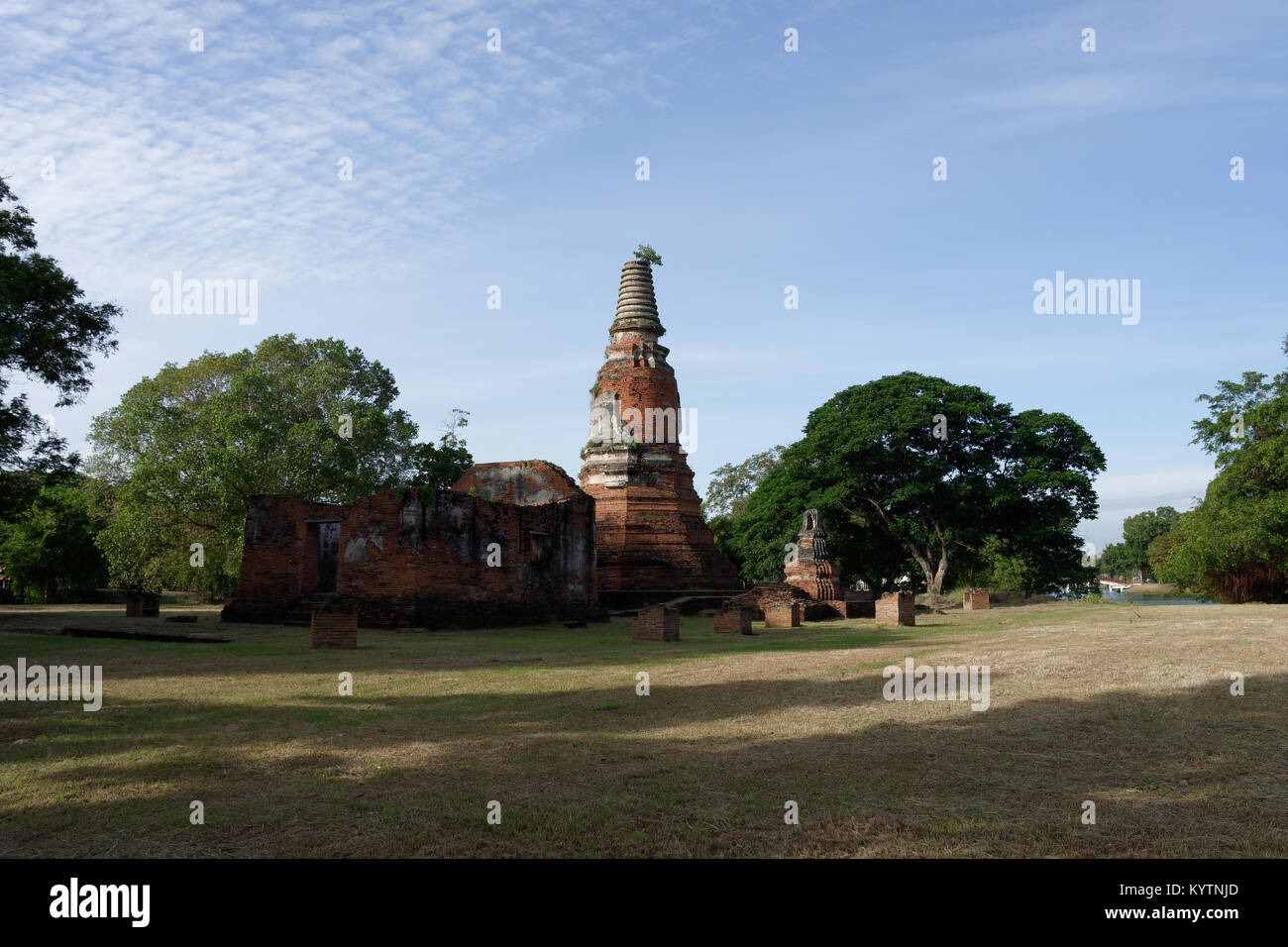 Wat Lankhadam (Black Roof Temple), a pagoda which sneakingly ...