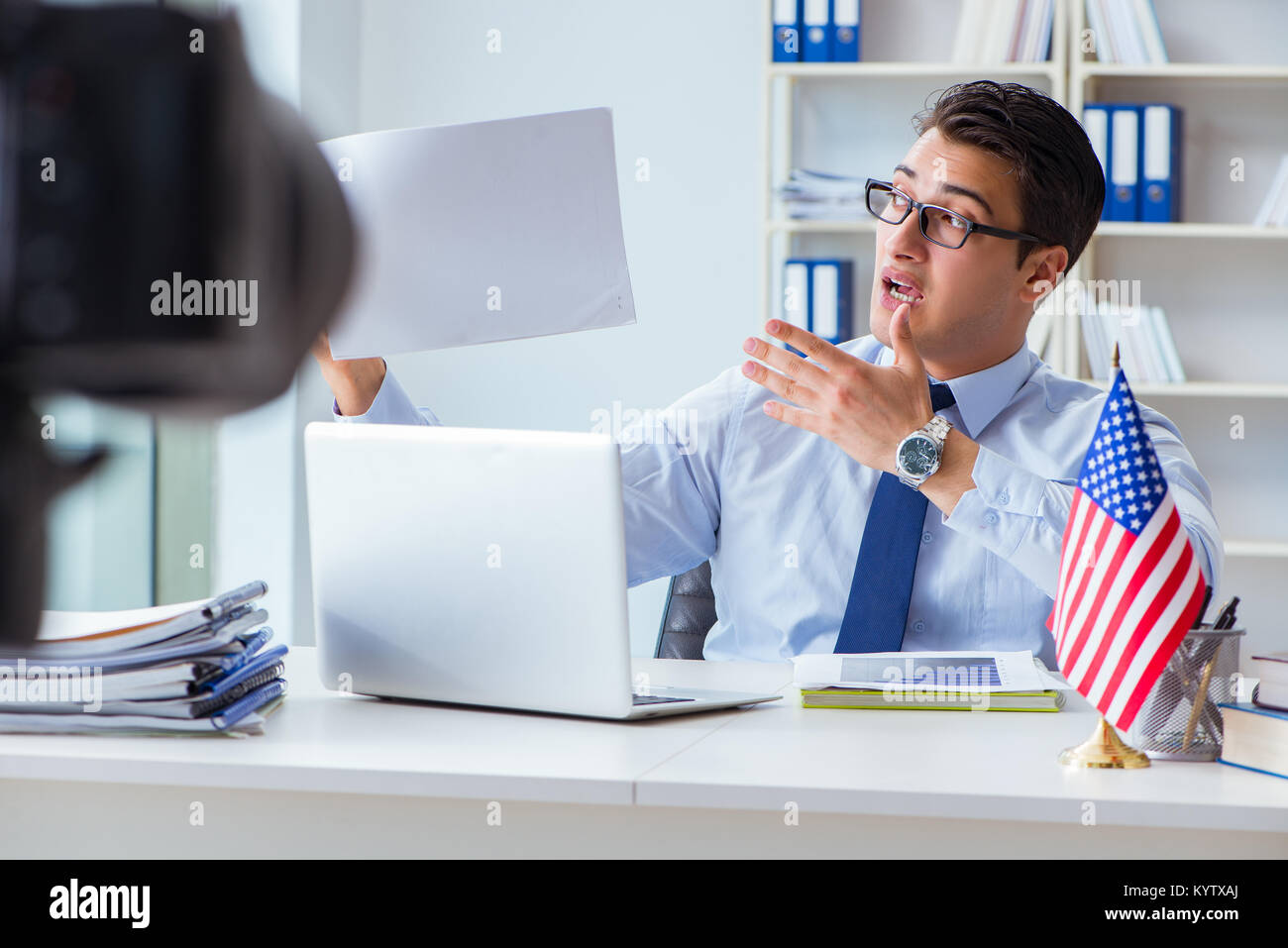 videoblogger-explaining-green-card-visa-application-process-stock-photo-alamy