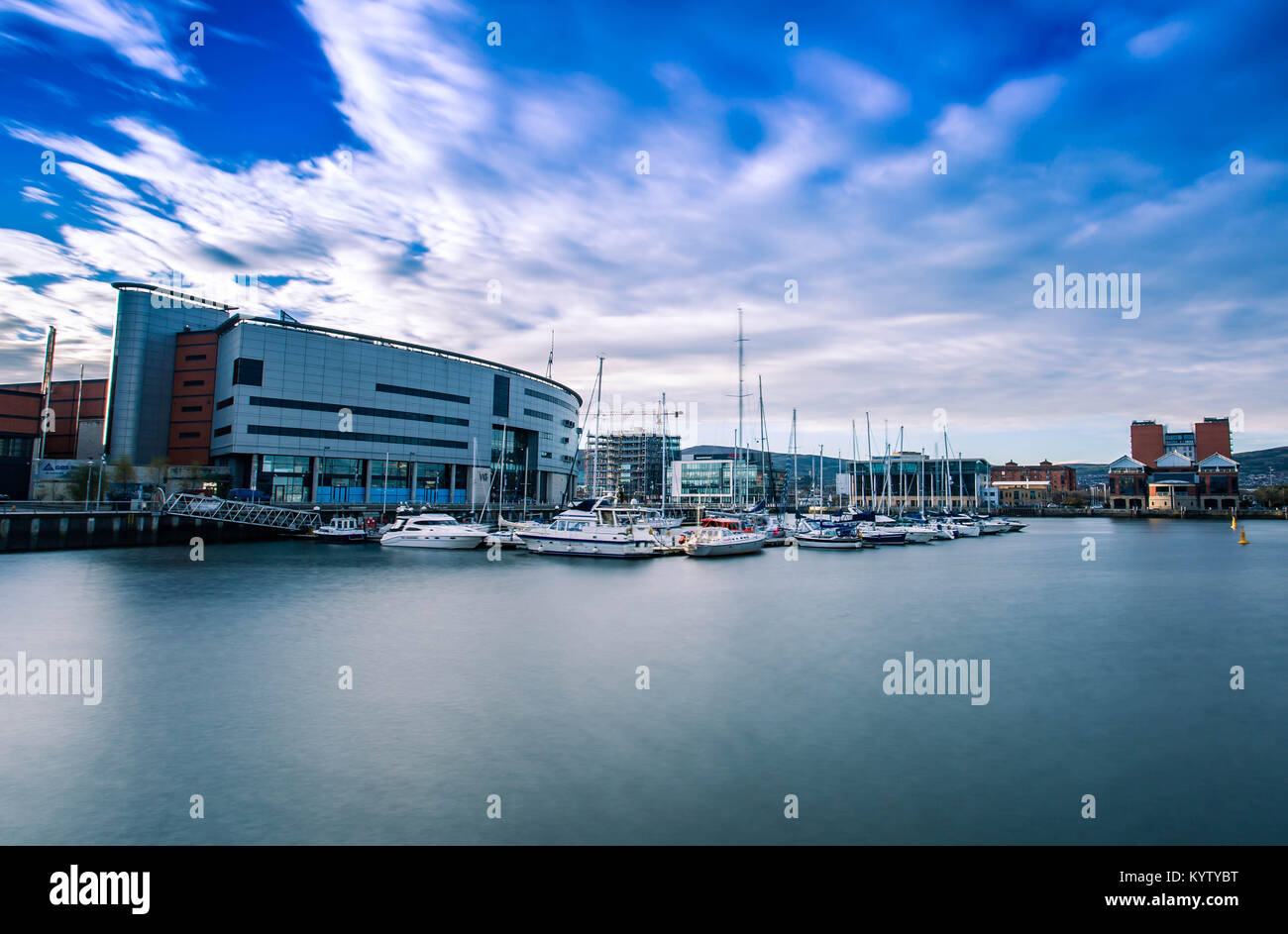 Titanic Quarter Belfast Stock Photo Alamy