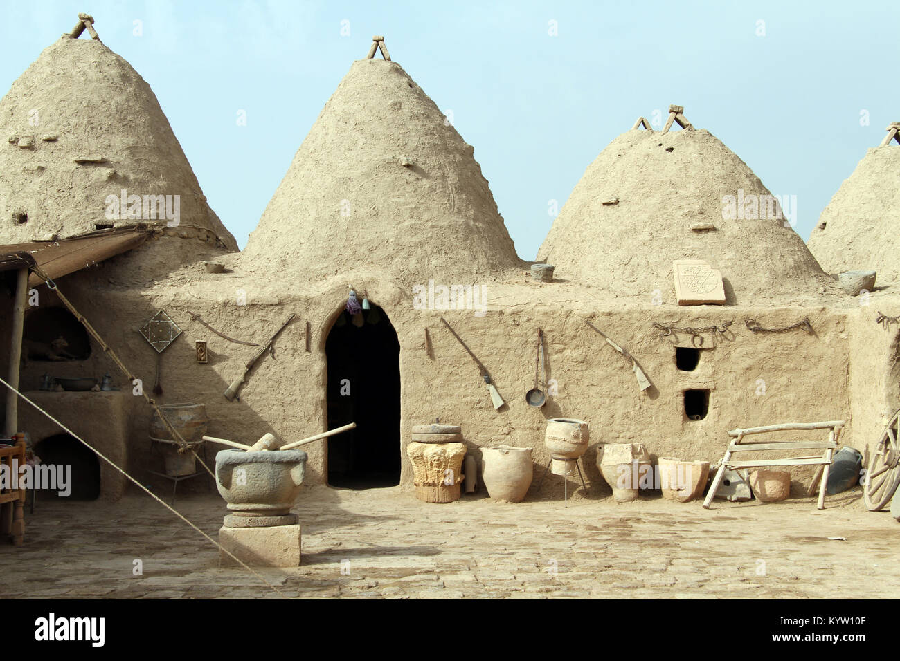 Human dwellings in early mesopotamia were made of