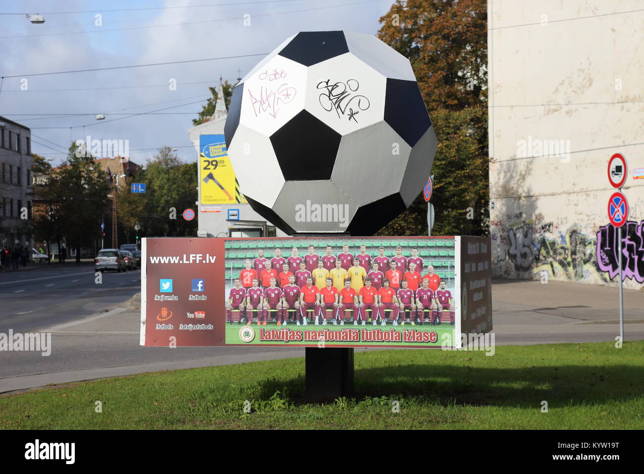 Latvian sport fk jauniba riga hi-res stock photography and images - Alamy
