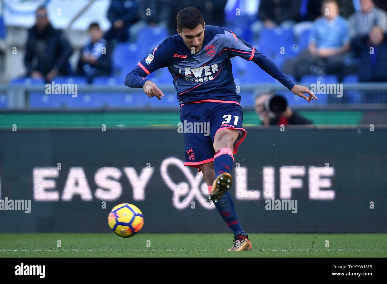 Mario Sampirisi Crotone  Roma 23-12-2017 Stadio Olimpico Campionato Italiano Serie A 2016/2017  Lazio - Crotone Foto Andrea Staccioli / Insidefoto Stock Photo