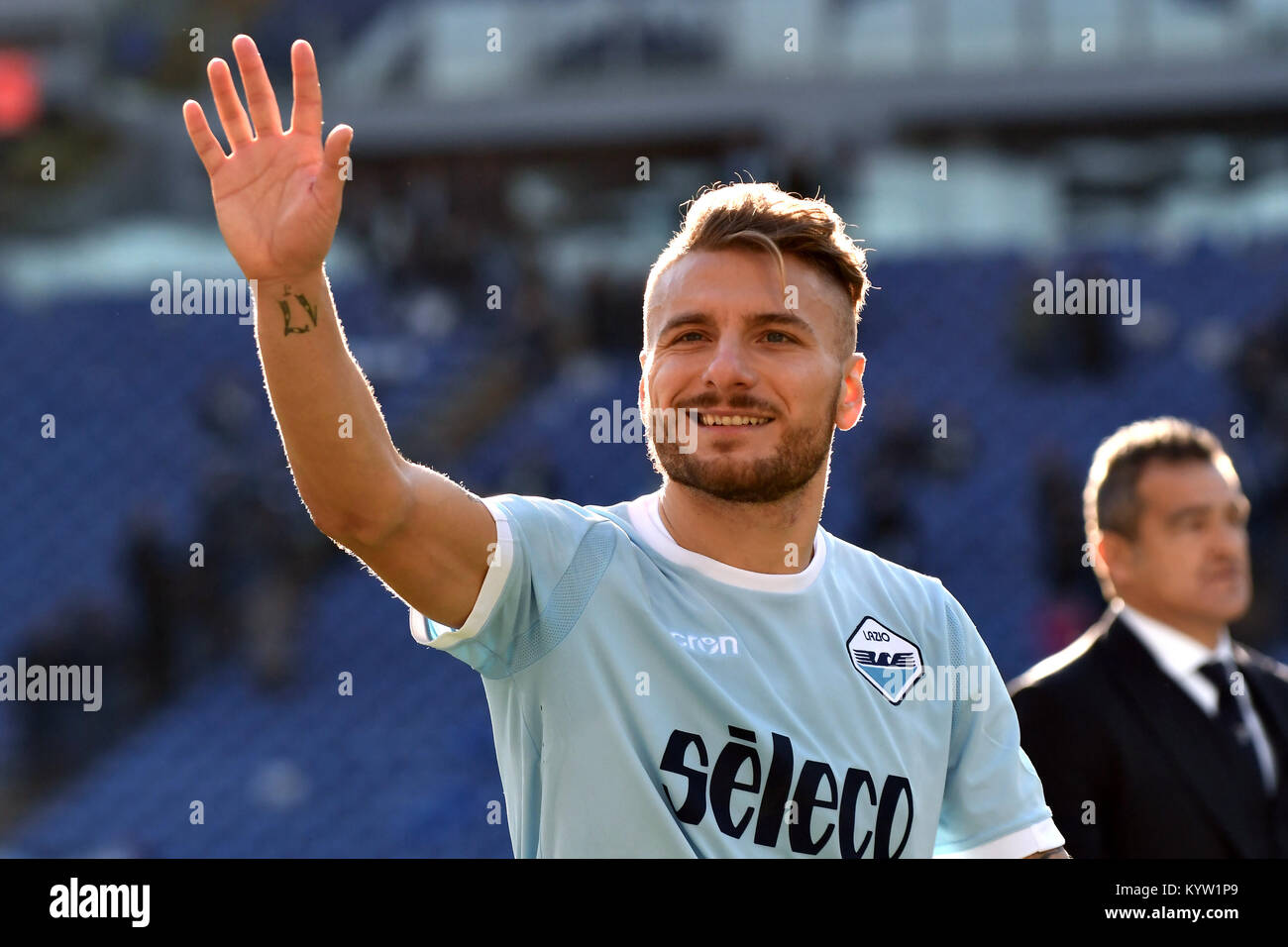 Ciro Immobile Lazio  Roma 23-12-2017 Stadio Olimpico Campionato Italiano Serie A 2016/2017  Lazio - Crotone Foto Andrea Staccioli / Insidefoto Stock Photo