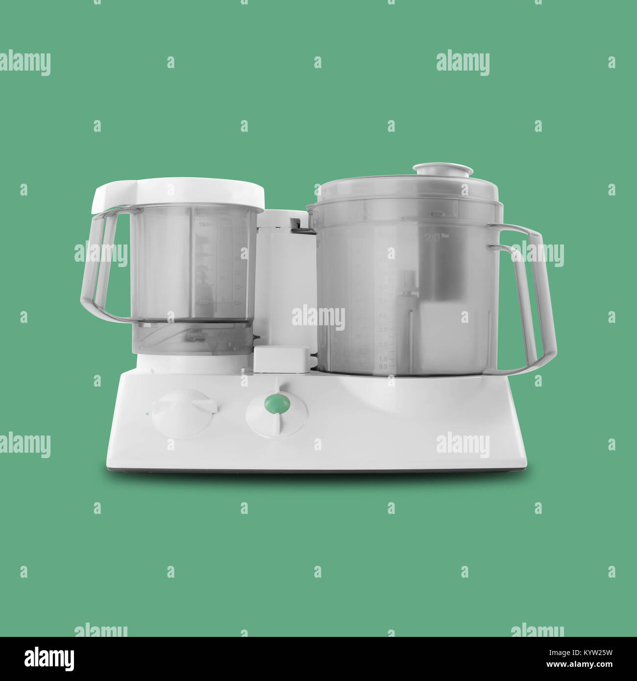 https://c8.alamy.com/comp/KYW25W/home-appliance-food-processor-on-a-green-background-it-is-isolated-KYW25W.jpg