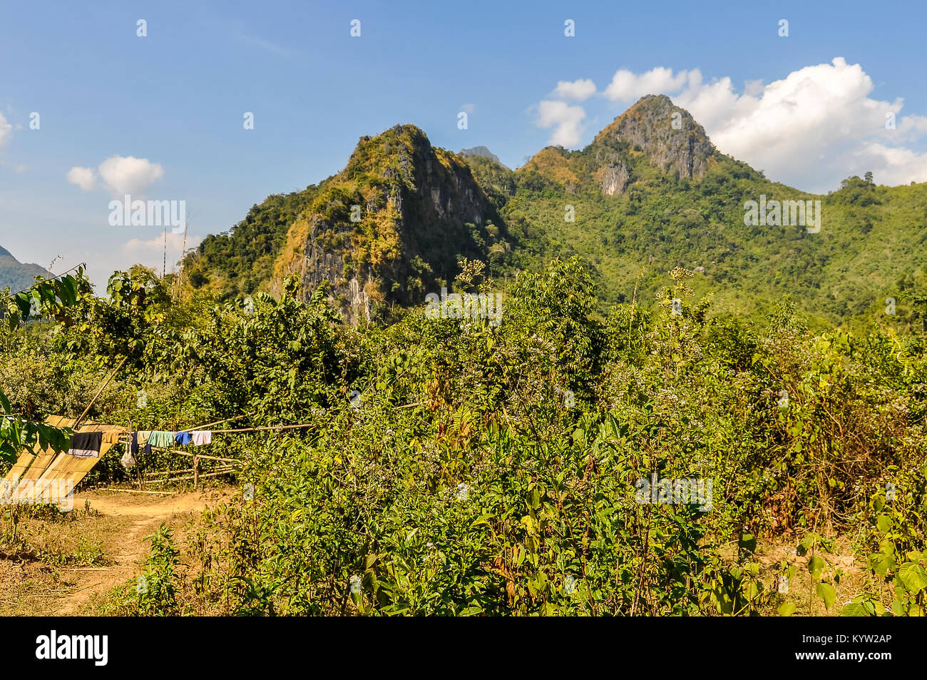Loas Rural Rural laos mountains hi-res stock photography and images - Alamy
