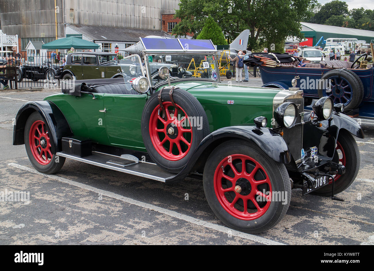 A 1925 Talbot 14/45 Reg.No. 10-3184 at Brookilands Reunion 2015 in Weybridge, Surrey Stock Photo