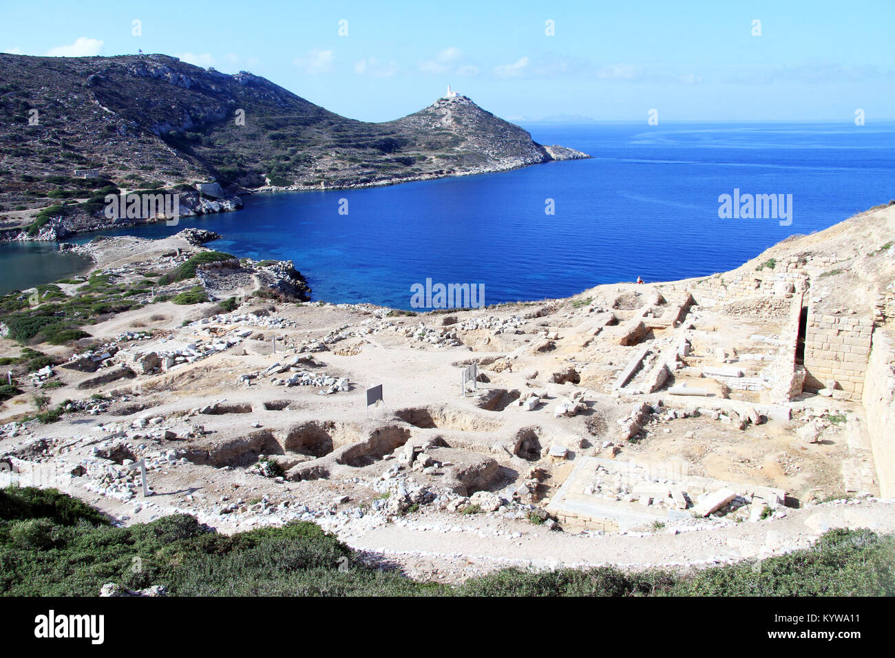 Ruins of ancient Knidos on the coast in Turkey Stock Photo - Alamy