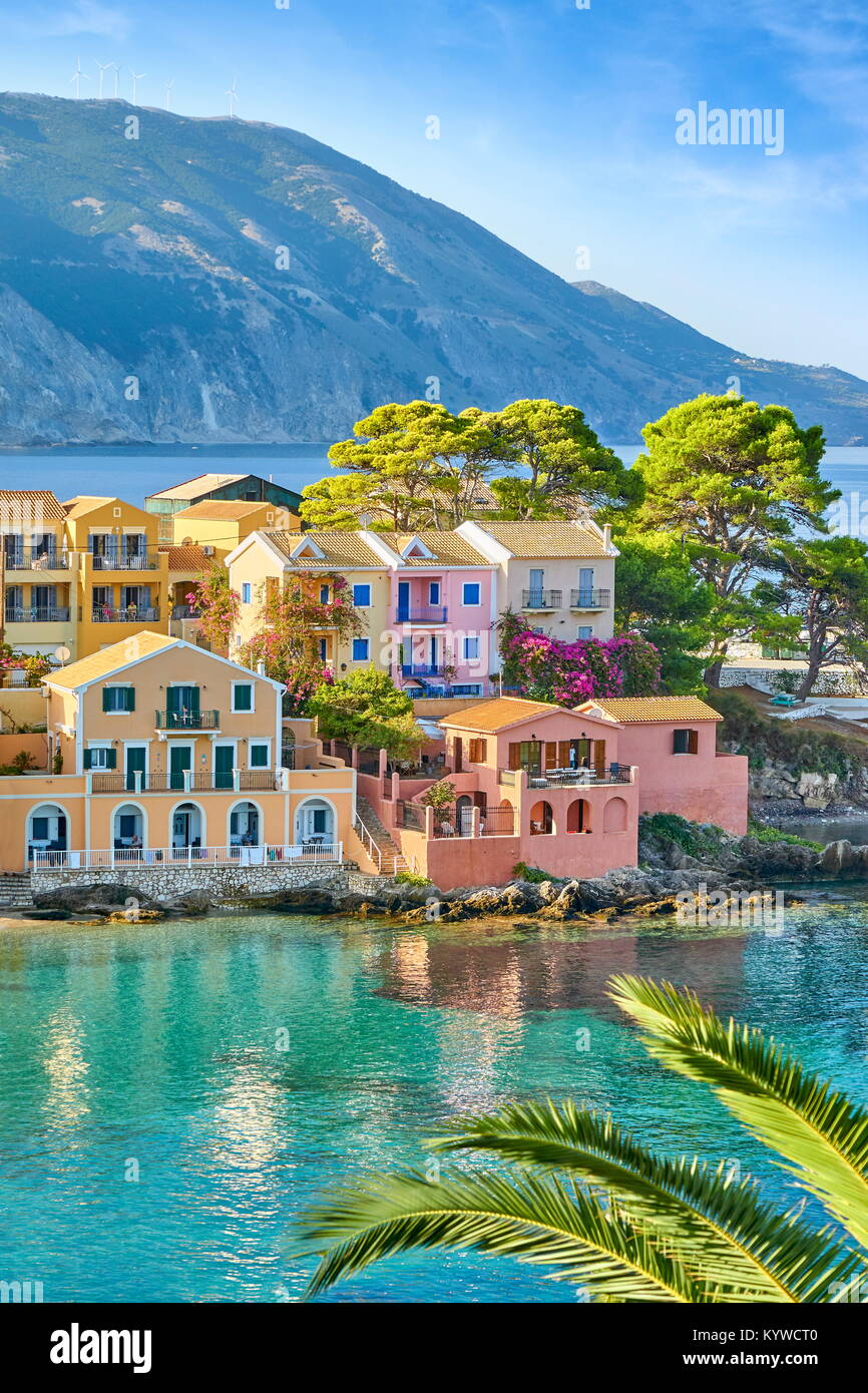 Kefalonia Island - Assos village, Greece Stock Photo