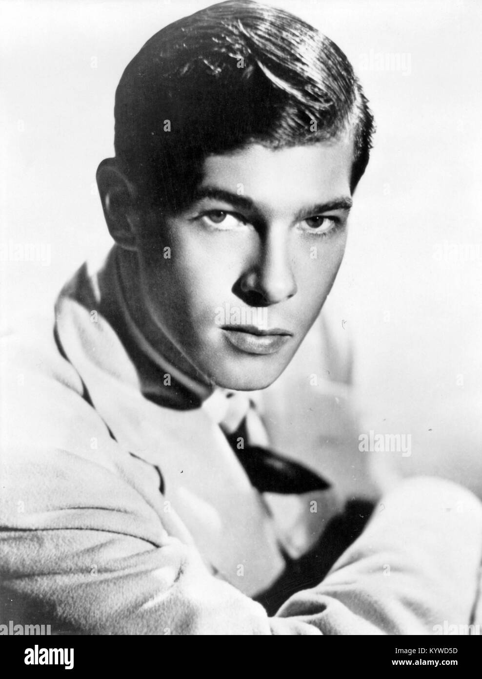 JOHNNIE RAY (1927-1990) Promotional photo of American pop singer  about 1955 Stock Photo
