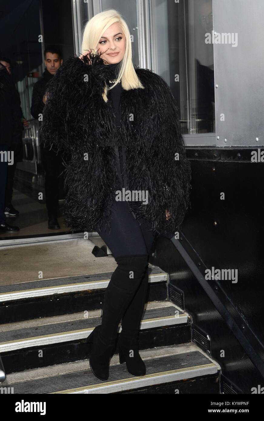 New York, NY, USA. 16th Jan, 2018. Bebe Rexha at a public appearance