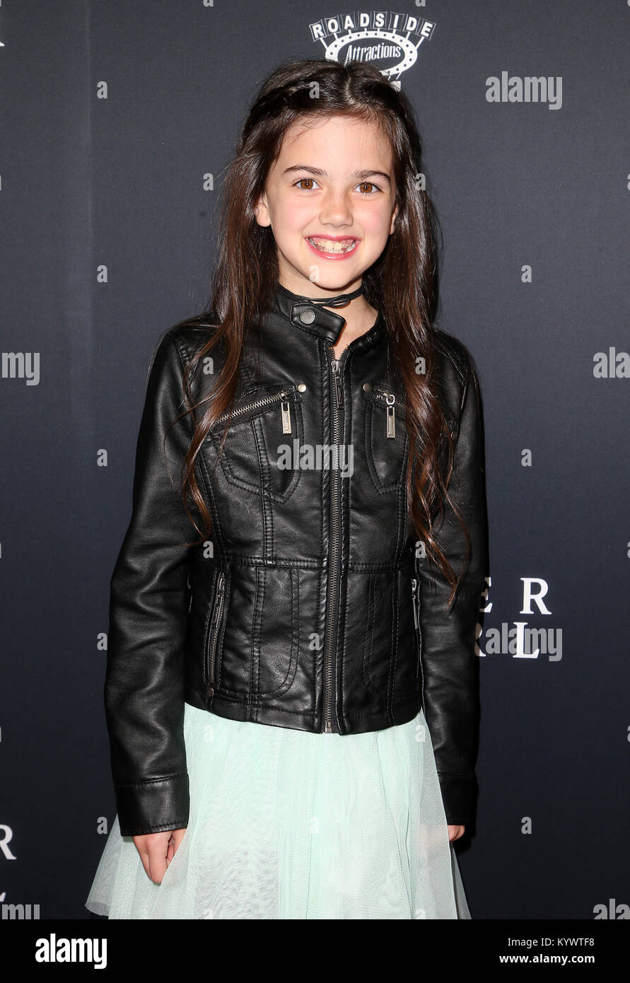 West Hollywood, Ca. 16th Jan, 2018. Abby Ryder Fortson, at the premiere ...