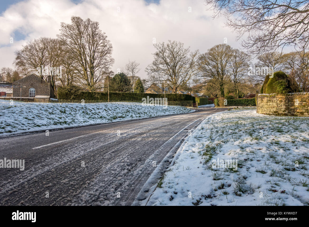 Burley Woodhead, West Yorkshire, UK. 17th Jan, 2018. UK Weather