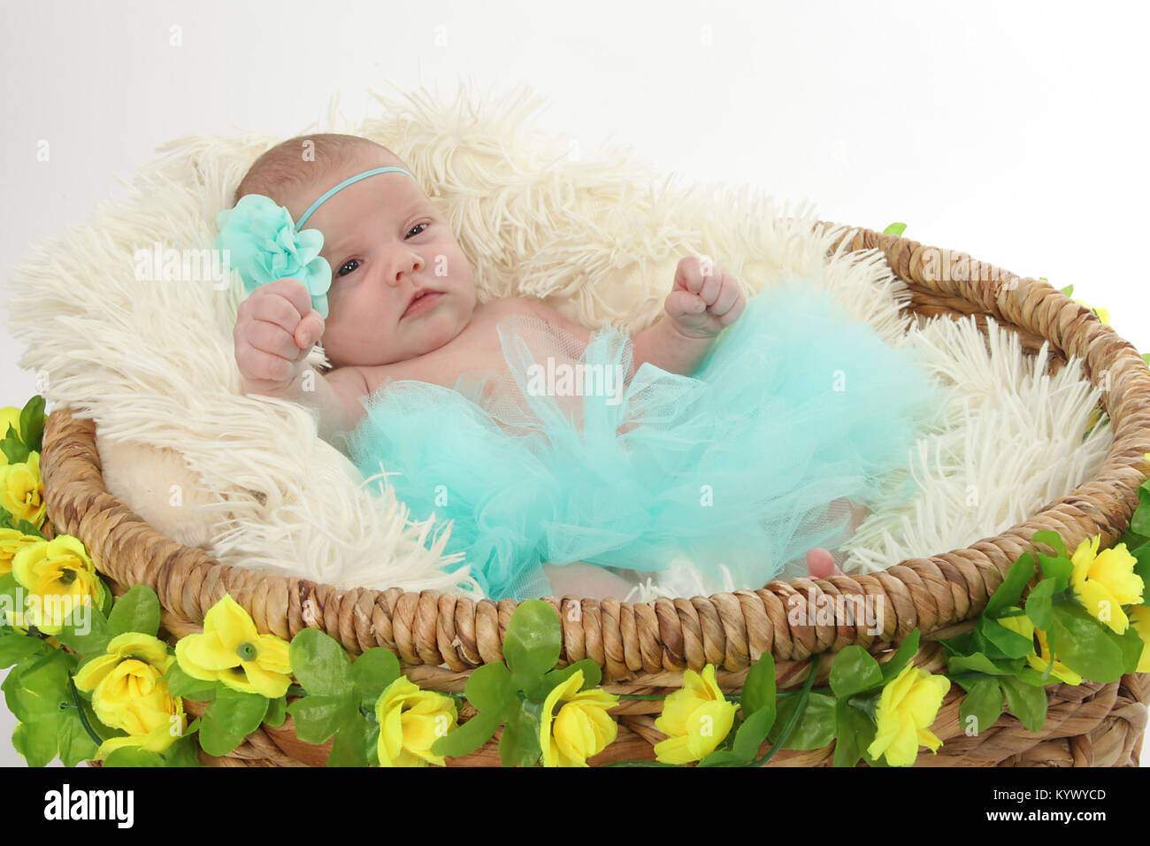 baby flower basket