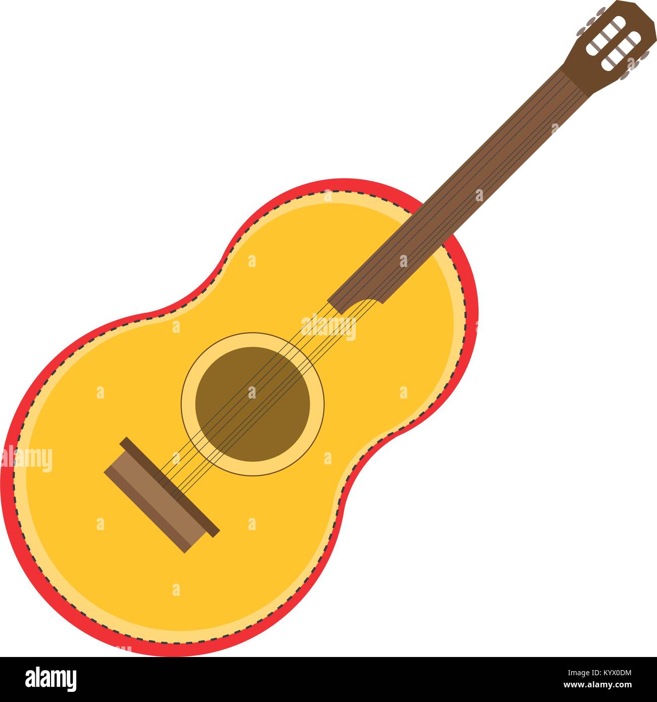 Isolated guitar icon Stock Vector Image & Art - Alamy