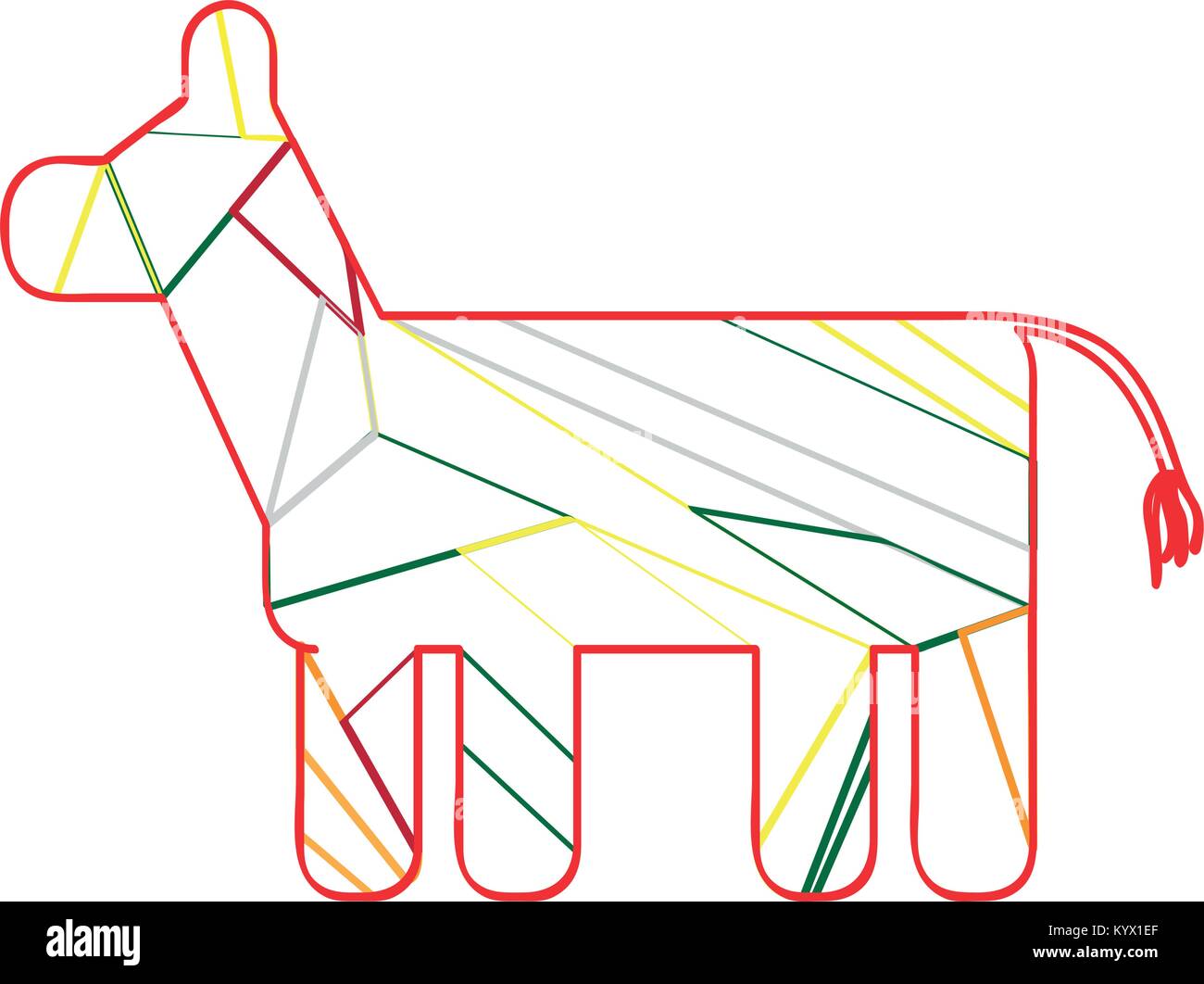 Isolated pinata icon Stock Vector Image & Art - Alamy