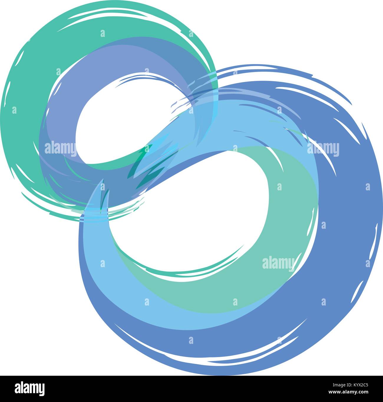 hand painted circle grunge texture Stock Vector Image & Art - Alamy