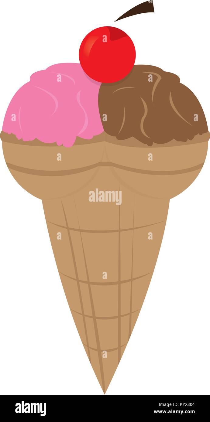 Isolated ice cream Stock Vector Image & Art - Alamy