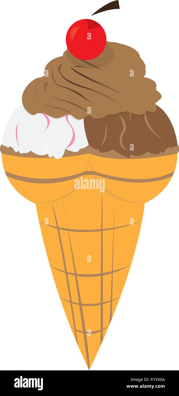 Isolated ice cream Stock Vector Image & Art - Alamy