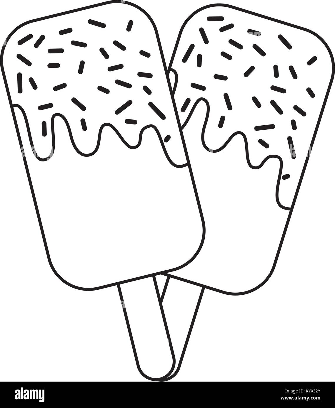 Vanilla Ice Cream Background Black And White Stock Photos Images Alamy