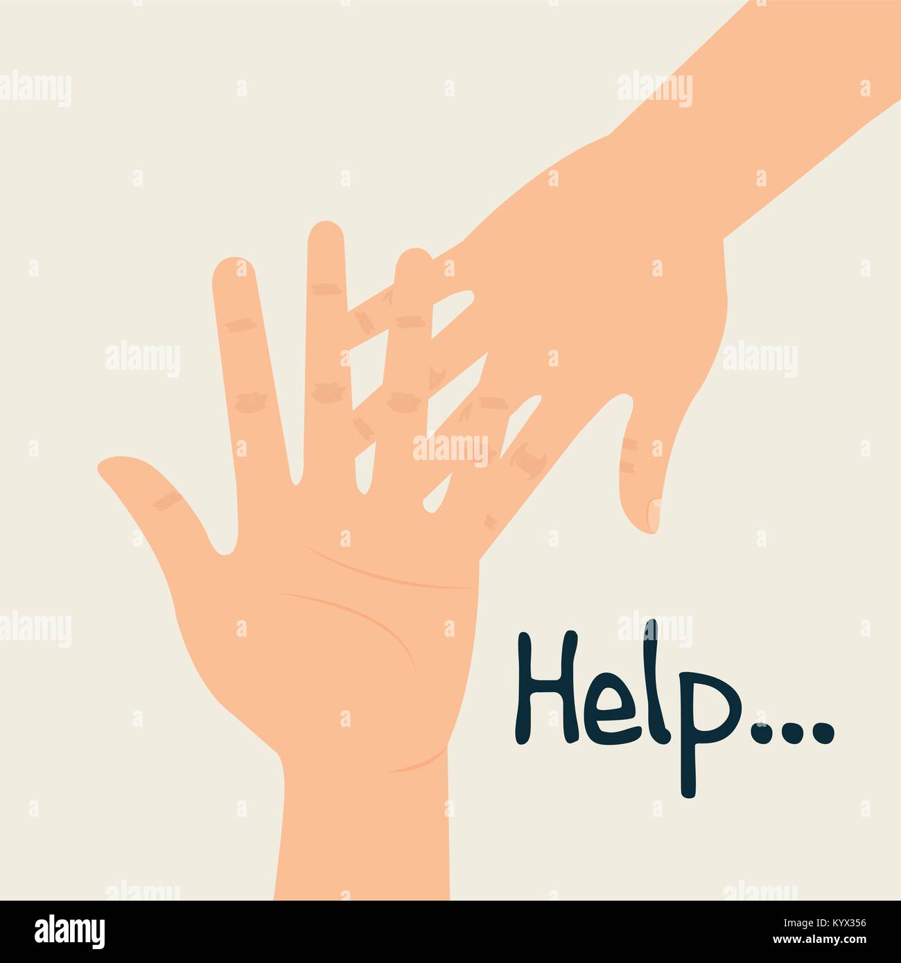 hands human help icon vector illustration design Stock Vector Image ...
