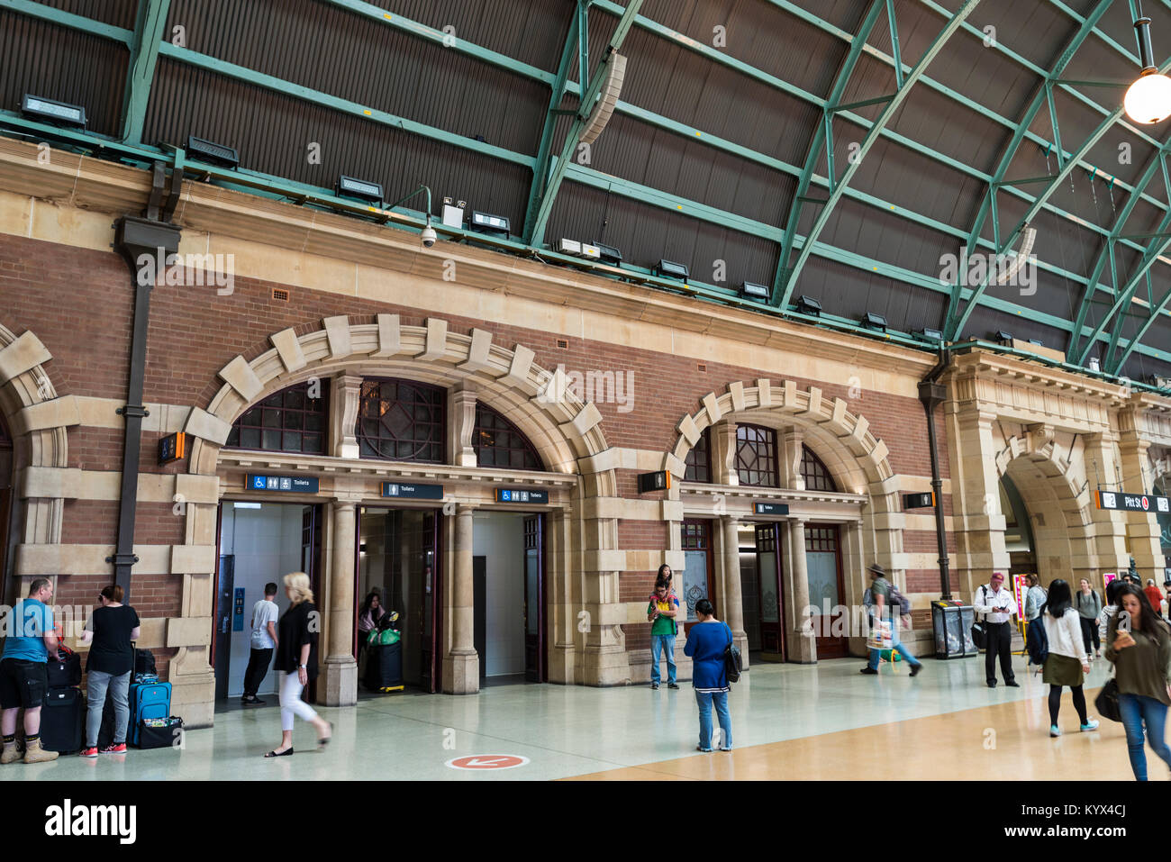 Interior of Grand Concourse, Central Station, Sydney, NSW, Australia