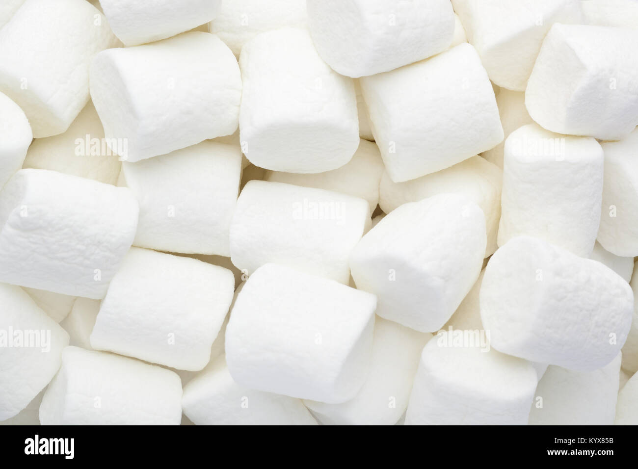 Background of plenty of white marshmallow Stock Photo - Alamy