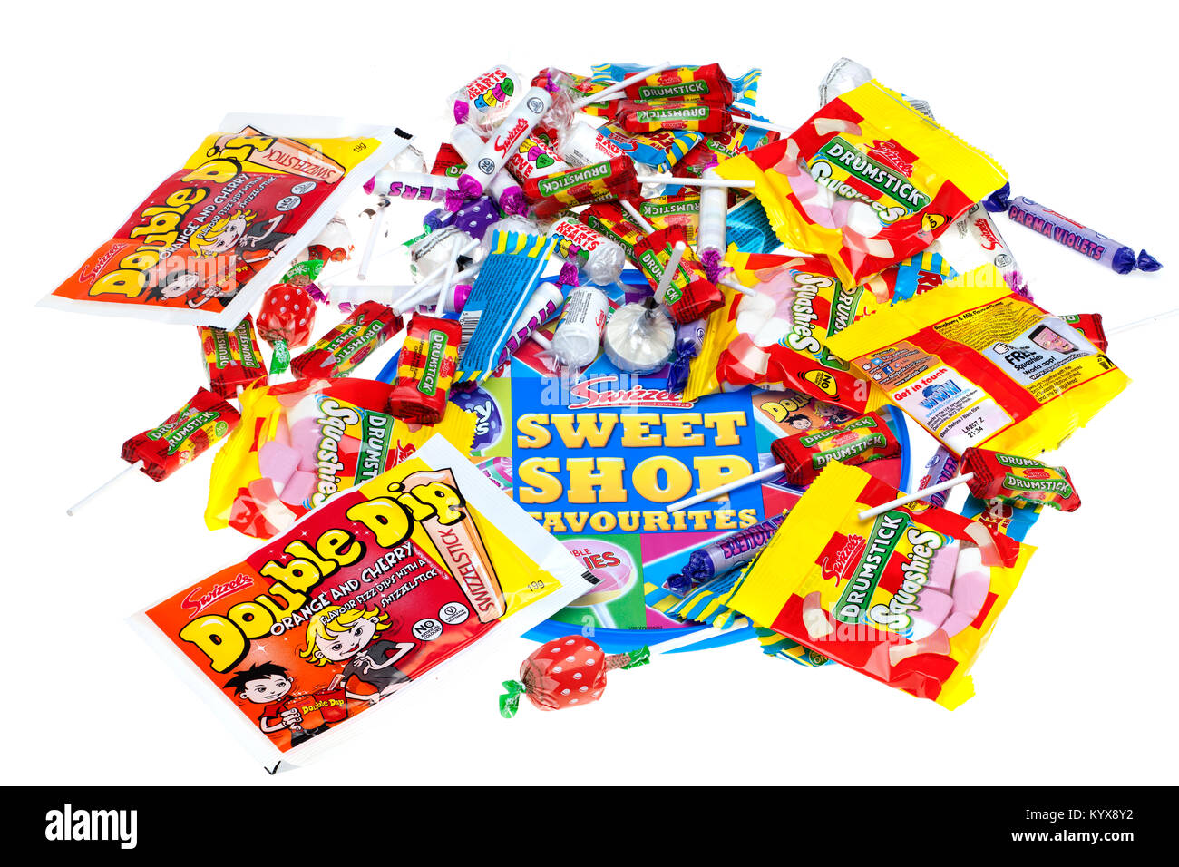 Swizzels sweet shop favourites Stock Photo
