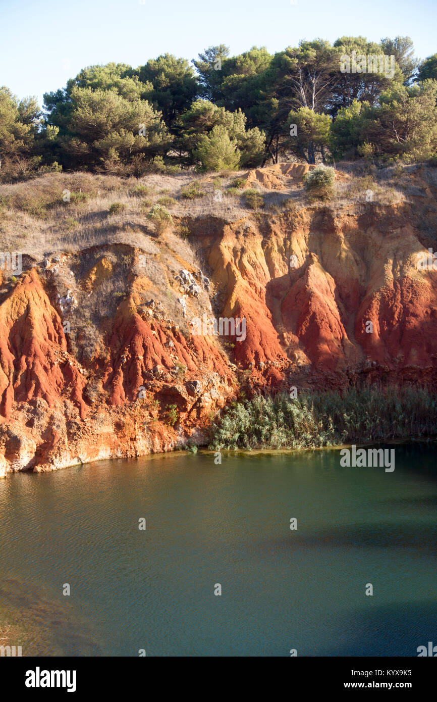 The bauxite cave of otranto hi-res stock photography and images - Alamy