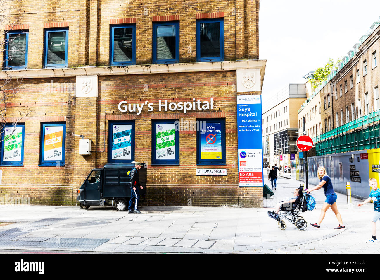 Guy's hospital London UK England, NHS hospital in the borough of
