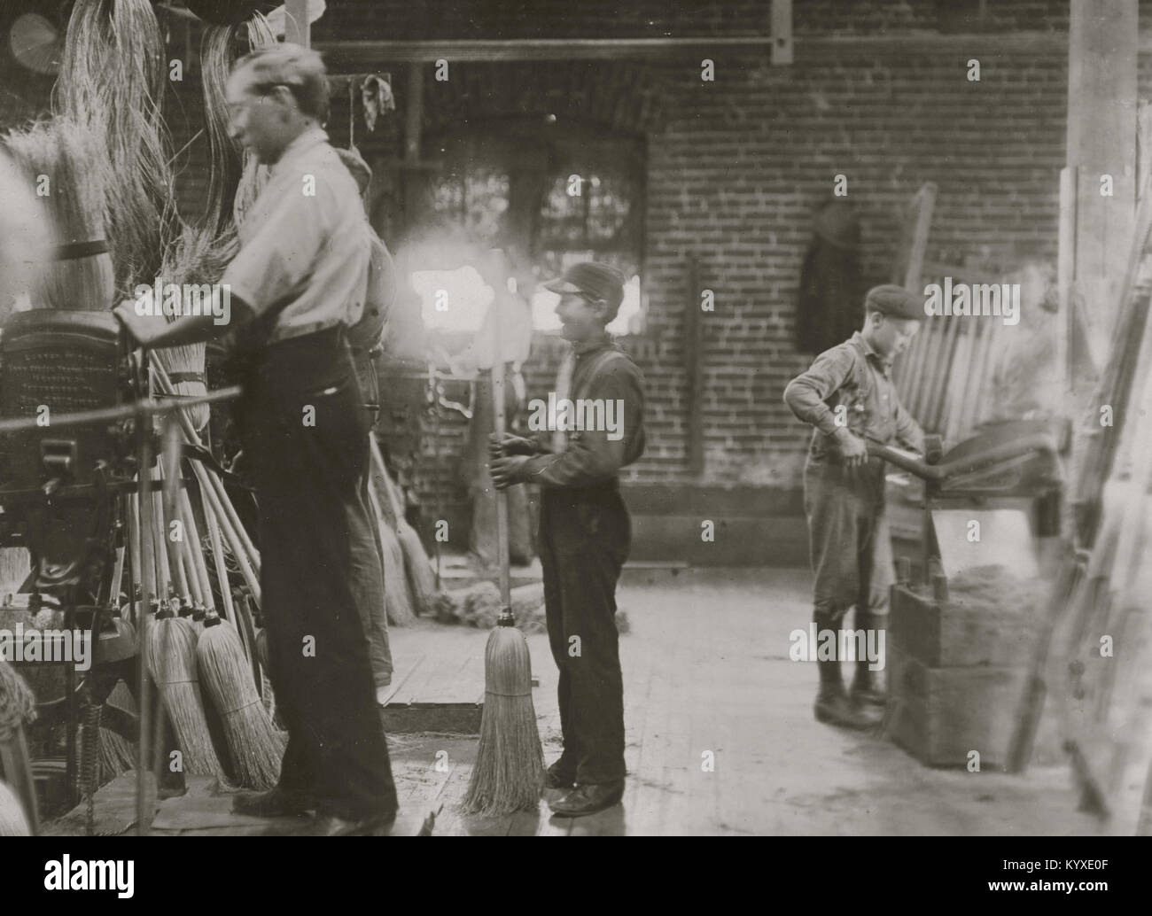 Broom factory hires stock photography and images Alamy