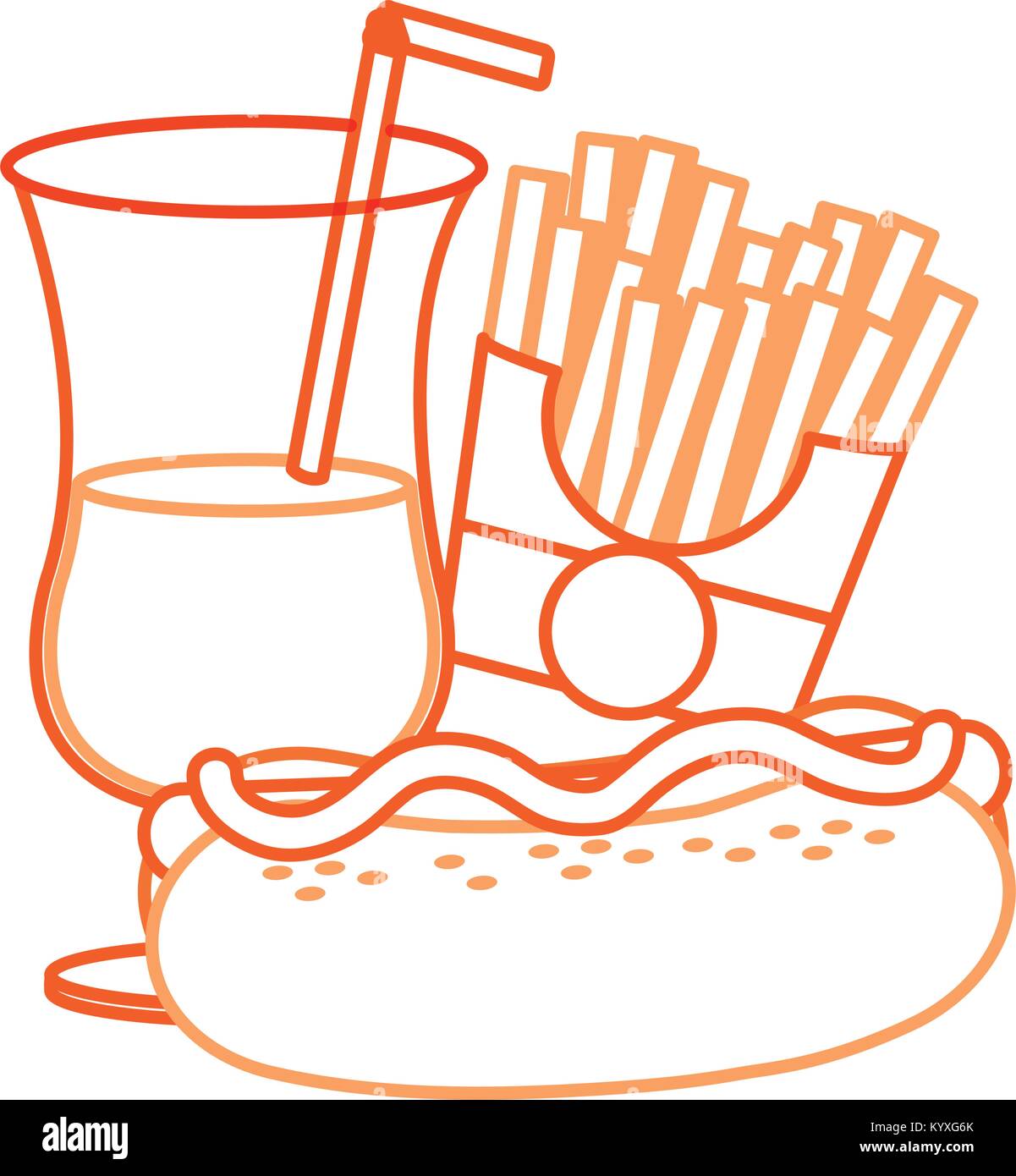 Fast food design Stock Vector Image & Art - Alamy