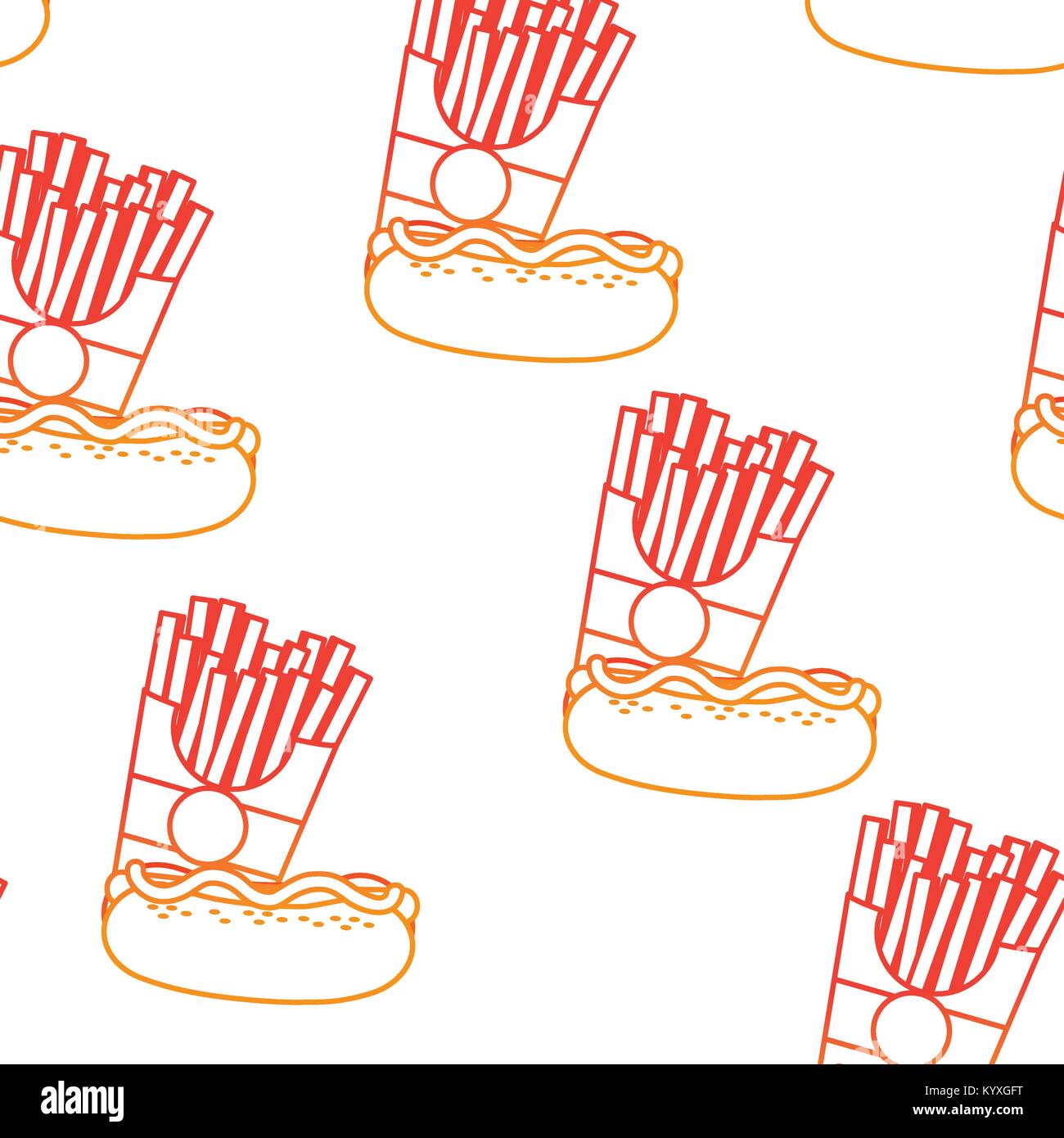 Fast food background Stock Vector Image & Art - Alamy