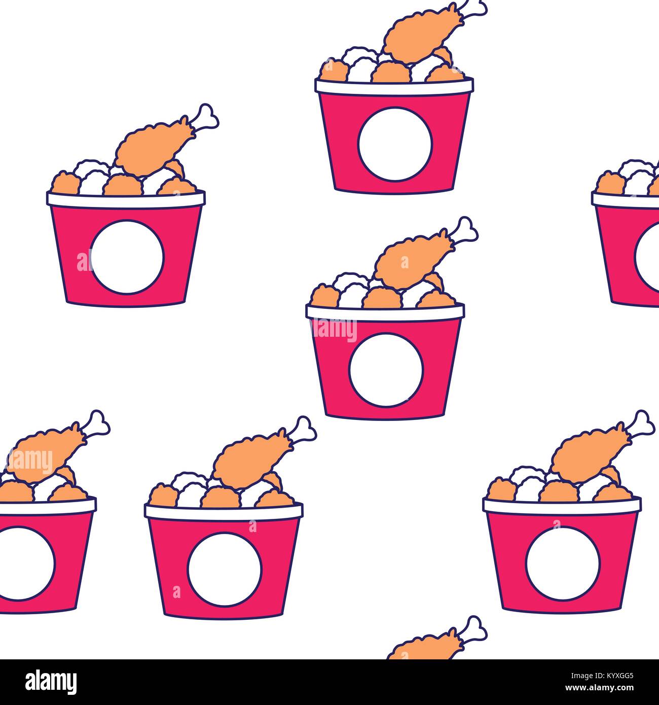 Chicken background design Stock Vector Image & Art - Alamy