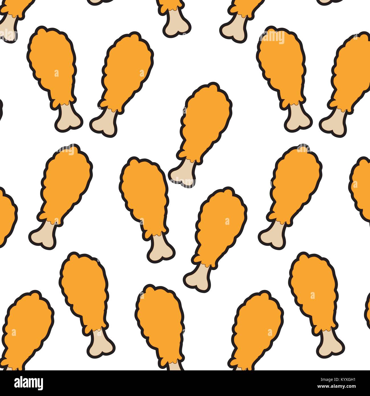 Chicken background design Stock Vector Image & Art - Alamy