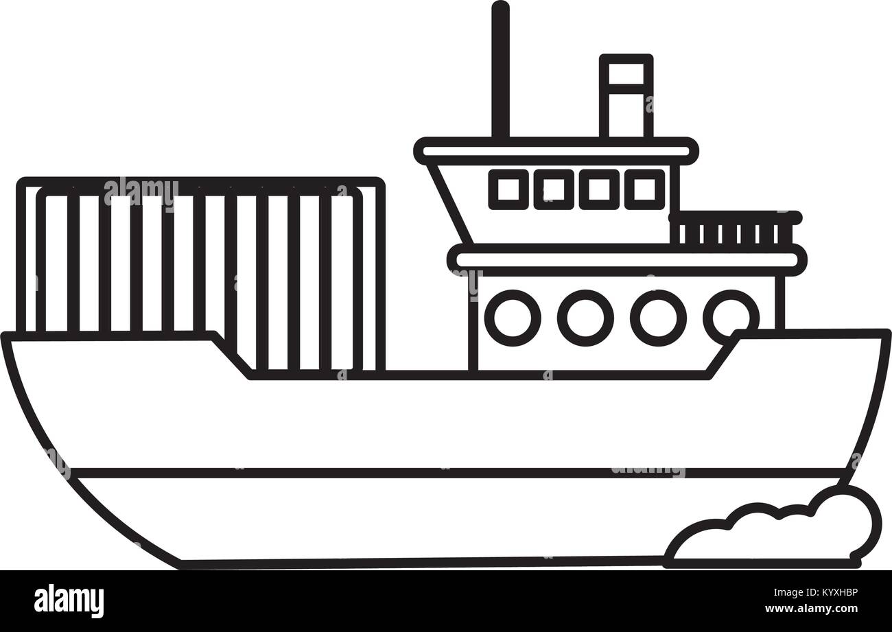 Isolated ship design Stock Vector Image & Art - Alamy