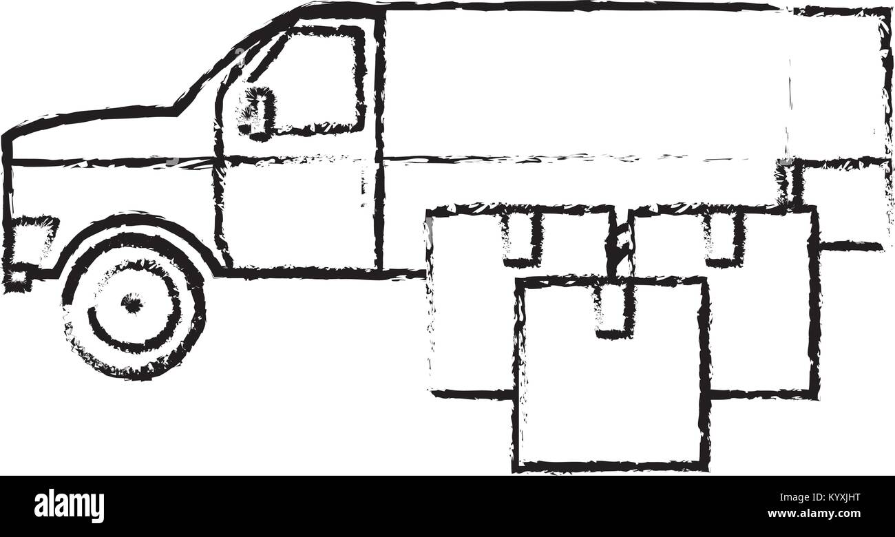 Box and truck design Stock Vector Image & Art Alamy