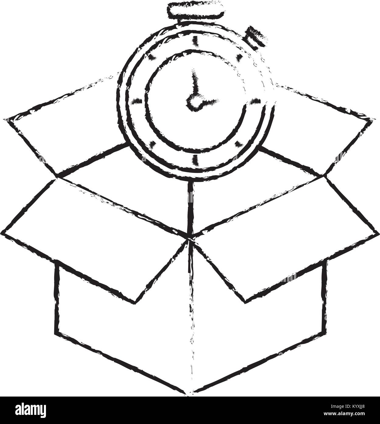 Box and chronometer design Stock Vector Image & Art - Alamy