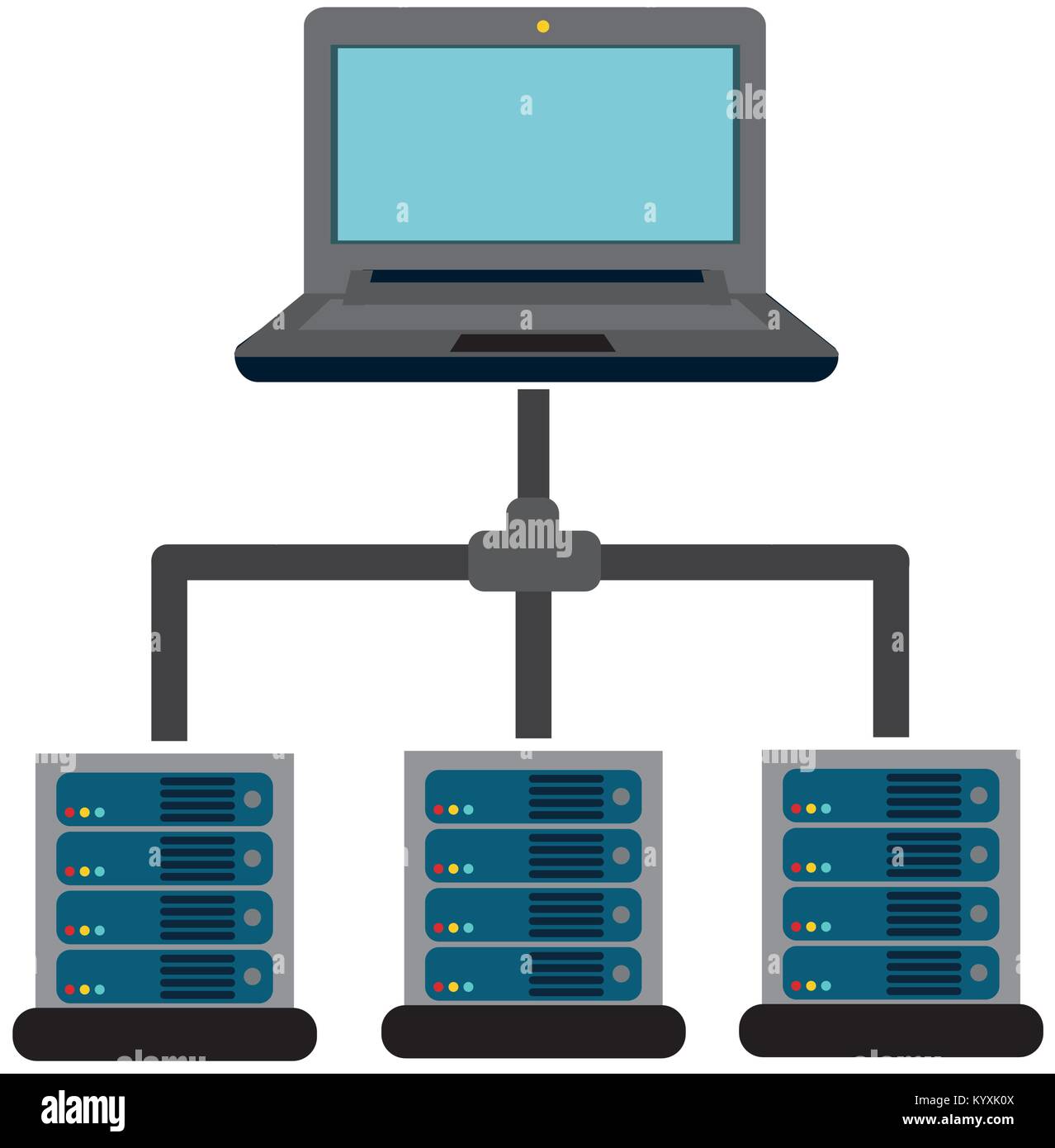 Web hosting design Stock Vector Image & Art - Alamy