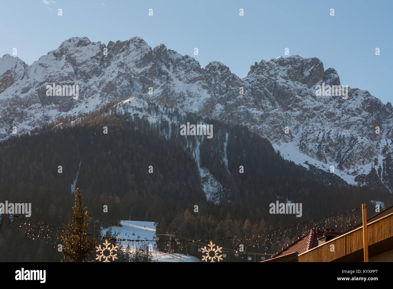 San Candido , Innichen , Puster Valley , Bolzano , Trentino Alto Adige , Italy , Trentino Alto Adige Stock Photo