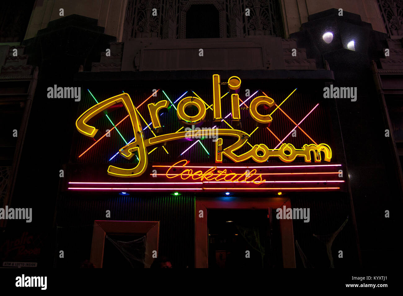 Frolic Room Bar Hollywood Los Angeles California Stock
